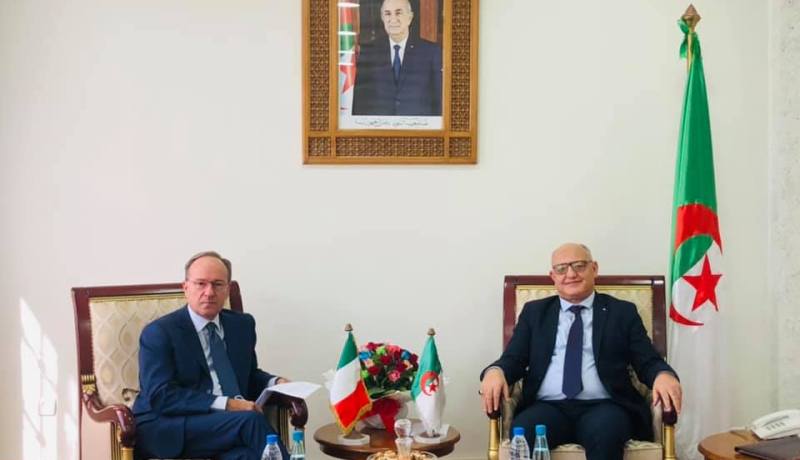 وزير التكوين يستقبل السفير الإيطالي وهذا ما تناوله الطرفان