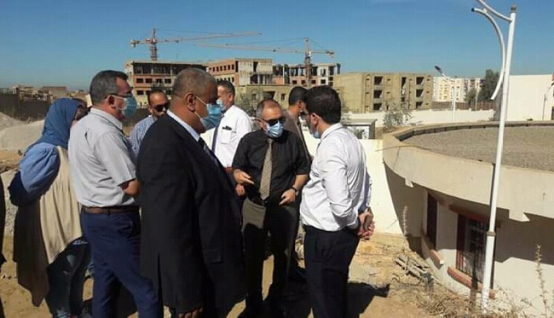 والي الشلف يعاين سير أشغال إنجاز  3 مشاريع تنموية