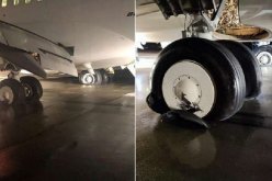 بالفيديو.. طائرة مصرية تتعرض لكارثة عند الهبوط