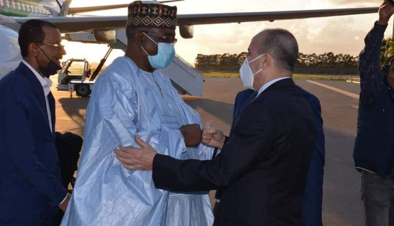 بلجود يستقبل نظيره النيجيري ألكاش ألهادا