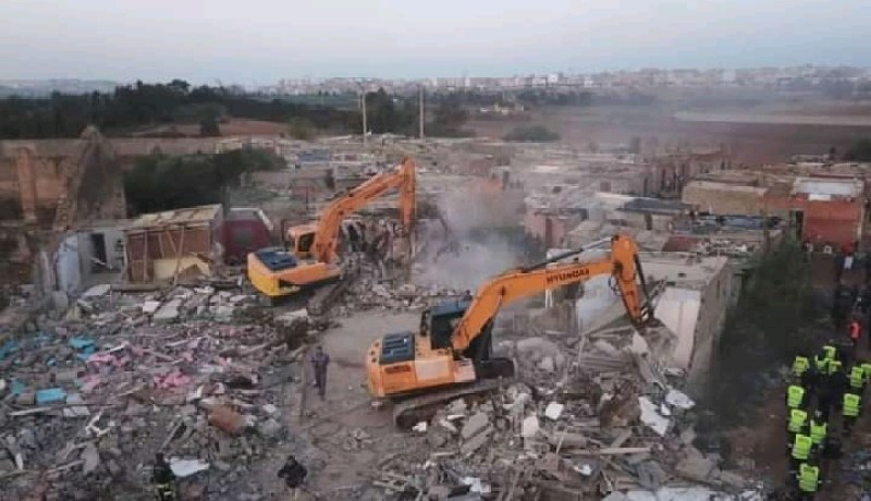 مستغانم..هدم 246 سكن قصديري ببرايس وترحيل قاطنيه الى سكنات لائقة