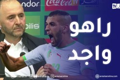 بلماضي: “سليماني سيكون جاهزا لمواجهة النيجر”