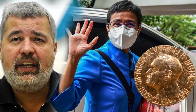 الصحفية الفليبينية والروسي دميتري موراتوف يتوجان بجائزة نوبل للسلام