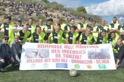 قدماء شبيبة القبائل يتضامنون مع المتضررين من حرائق برباشة