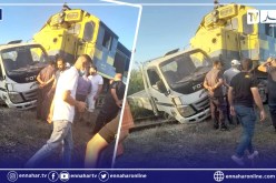 بجاية: خسائر مادية في حادث إصطدام قطار بشاحنة بسيدي عيش