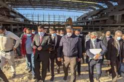 وزير السكان يتفقد المركب الأولمبي  في وهران