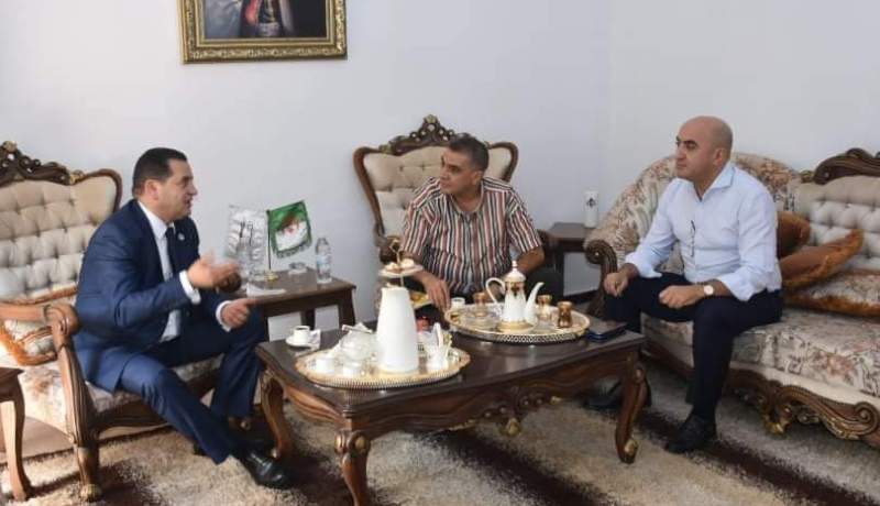 بلعيد يستقبل رئيس حركة المستقبل الليبية