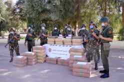 بالصور.. ضبط أكثر من 10 قناطير “زطلة” بالقرب من الحدود مع المغرب