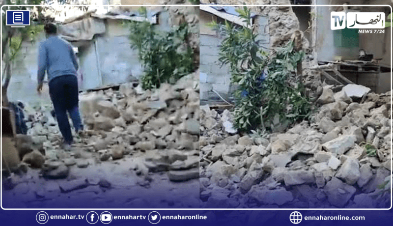 بجاية: إنهيار منزل قديم بحي باب اللوز دون خسائر بشرية
