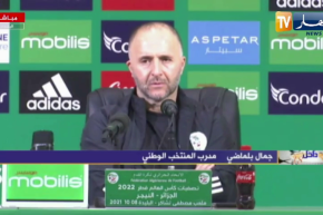 ندوة صحفية للناخب الوطني جمال بلماضي بعد مباراة النيجر