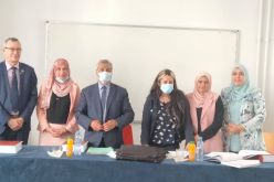 بلحيمر يشرف على مناقشة أطروحة دكتوراه لإحدى طالباته