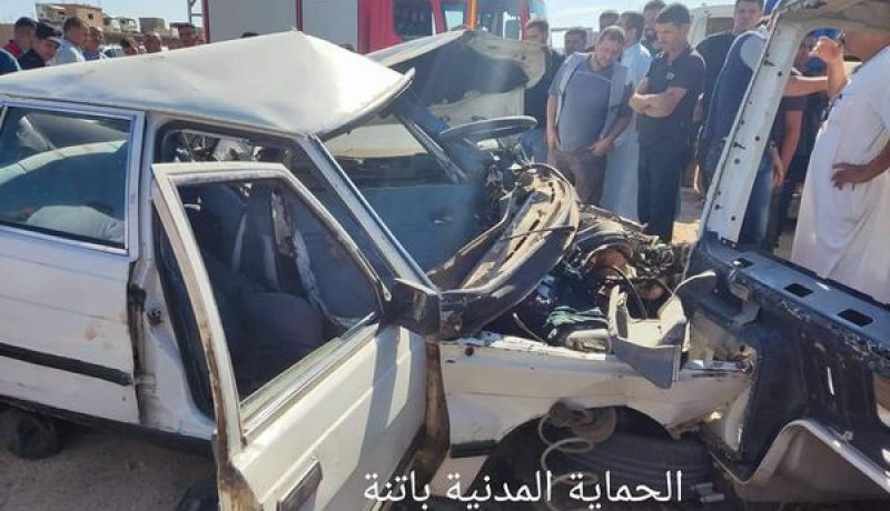 وفاة شخص في إصطدام بين سيارتين بباتنة