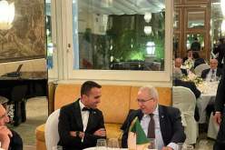 لعمامرة يحتفل بالشراكة الإستراتيجية بين الجزائر وإيطاليا