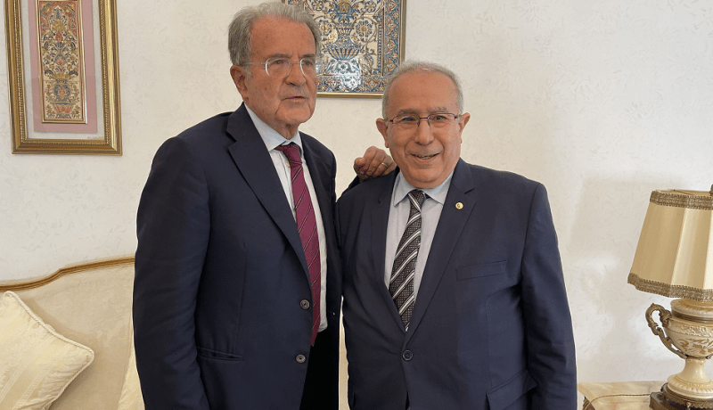 لعمامرة يبحث مع الوزير الايطالي السابق رومانو برودي أهم الملفات الدولية