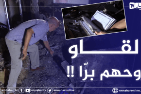 عائلة زيادة تجد نفسها دون مأوى بعد إحتراق كامل لمنزلها