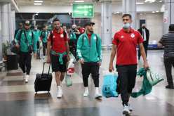 بالصور.. الخضر يصلون القاهرة تحسبا لمواجهة جيبوتي