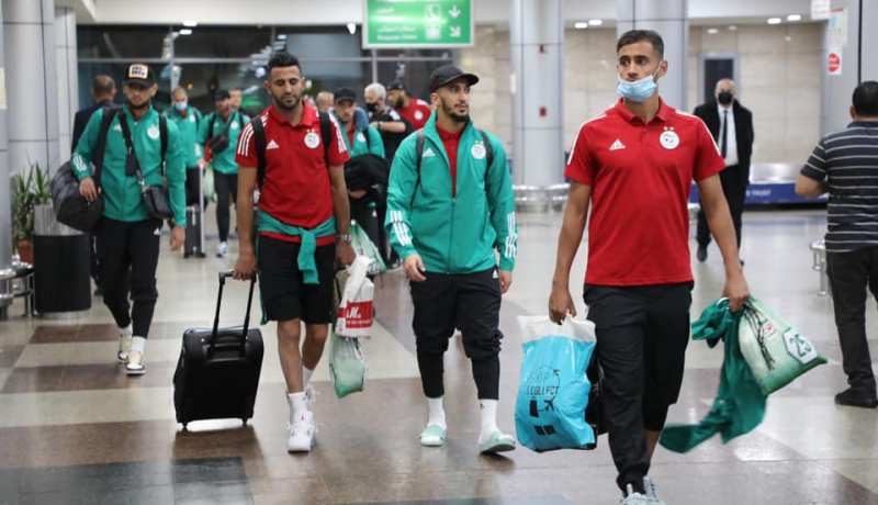 بالصور.. الخضر يصلون القاهرة تحسبا لمواجهة جيبوتي