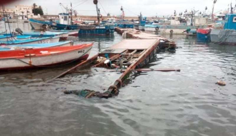 ميناء الجزائر.. تحطم رصيف عائم والمديرية تحذر