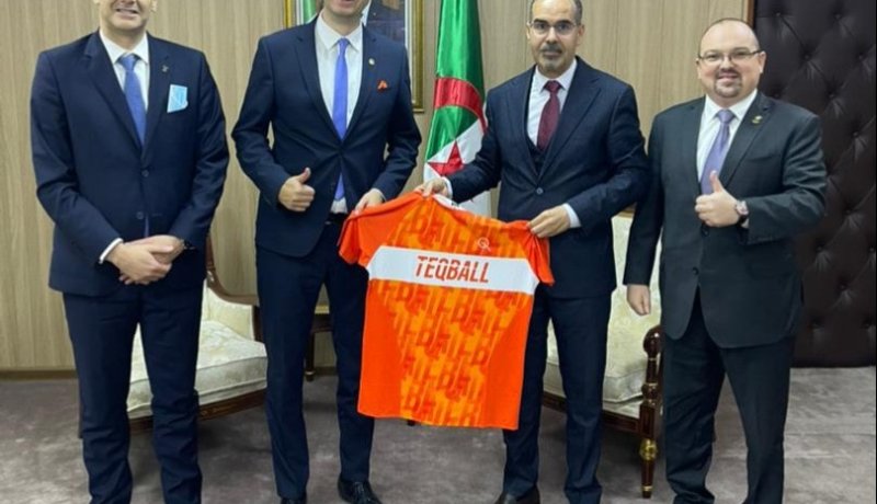 سبقاق يستقبل مؤسس رياضة TEQBALL