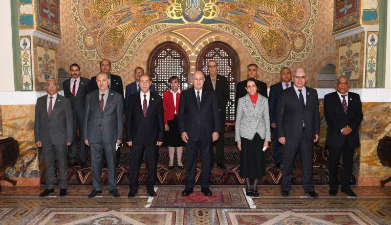 هذا ما قاله أعضاء المحكمة الدستورية عقب تنصيبهم من طرف رئيس الجمهورية