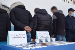 قسنطينة: توقيف 5 أشخاص وحجز قرابة 700 قرص مهلوس