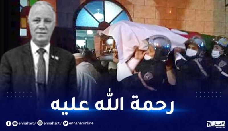 الشلف: تشييع جنازة الباي حسان القائم بأعمال سفارة الجزائر ببورندي بعين أمران