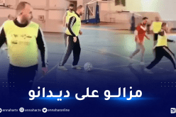 بالفيديو.. جمال بلماضي يستعرض مهاراته الفنية بمستغانم