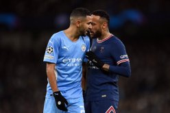 محرز يتألق ويقود السيتي لهزم باريس سان جيرمان