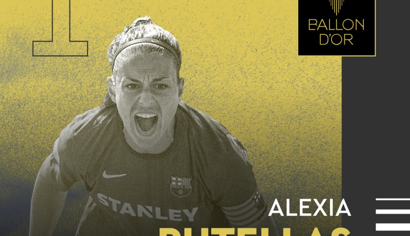 أليكسيا بوتيلاس تُتوج بالكرة الذهبية لأفضل لاعبة في العالم