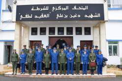 وفد من قيادة الدرك الوطني يزور المديرية العامة للأمن الوطني