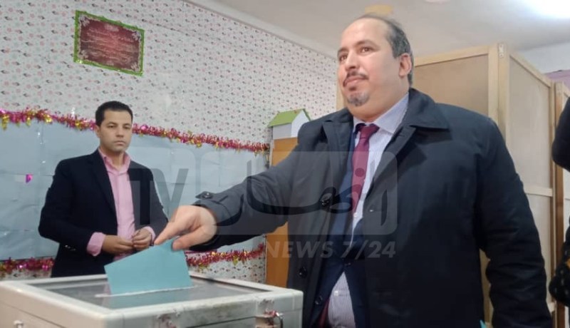 بعجي يؤدي واجبه الإنتخابي