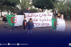 الشلف: المقصيون من حصة 90 مسكن إجتماعي بتلعصة يحتجون أمام مقر الولاية