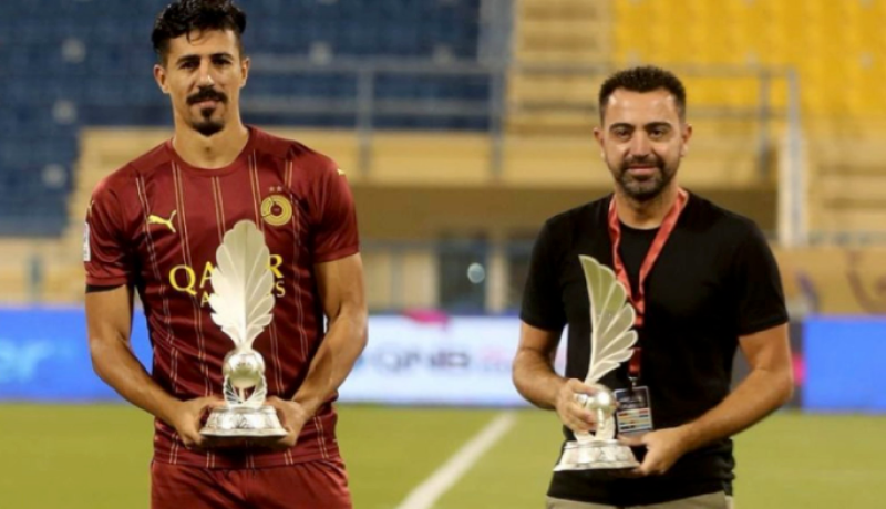 بونجاح يوجه رسالة وداع لتشافي