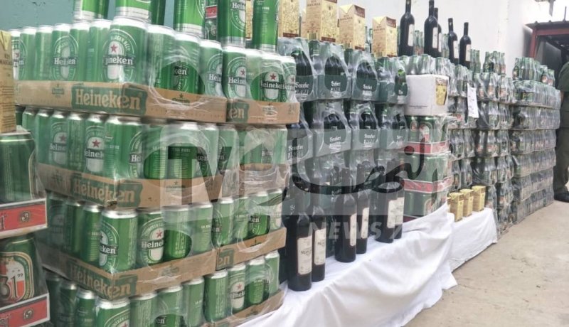 الشلف: الجمارك تحجز 840 وحدة خمر ببوقادير