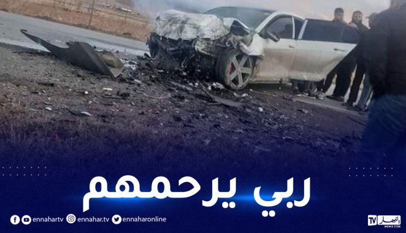 وفاة أب وإبنه في حادث مرور بسطيف