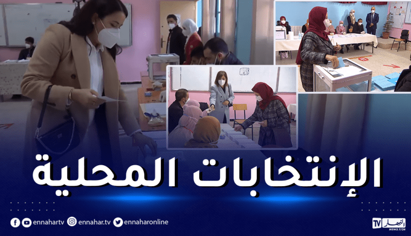 بالفيديو.. شاهد حرم الرئيس وبناته يؤدين واجبهن الإنتخابي