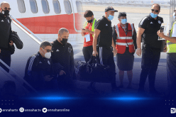 بالصور.. المنتخب الوطني للمحليين يحط رحاله بقطر