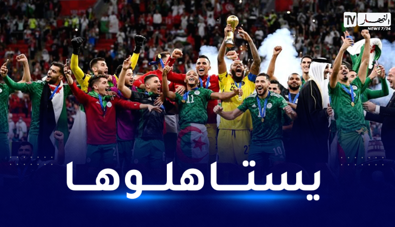 لاعبو الخضر يتزعمون التشكيلة المثالية لكأس العرب
