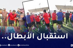 بالصور.. سوداني وزغبة يحظيان باستقبال الأبطال في السعودية