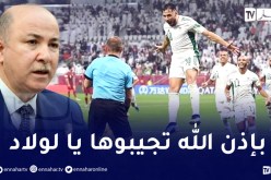 الوزير الأول يهنىء محاربي الصحراء عقب بلوغهم نهائي كأس العرب
