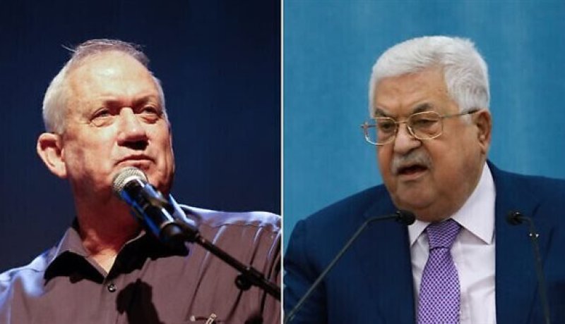 الرئيس الفلسطيني يلتقي وزير الدفاع الصهيوني في منزل الأخير