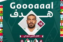 سوداني يفتتح عداده التهديفي الشخصي في كأس العرب