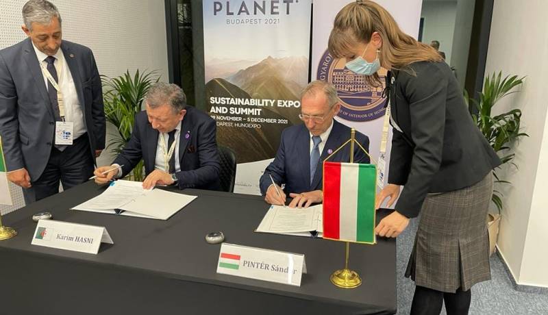 قطاع المياه: توقيع مذكرة تفاهم بين الجزائر والمجر