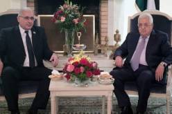 بوغالي يؤدي زيارة مجاملة للرئيس الفلسطيني محمود عباس