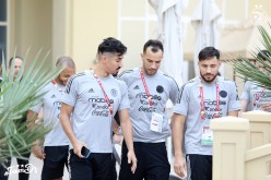 بالصور.. الخضر يقومون بنزهة قبل مواجهة قطر