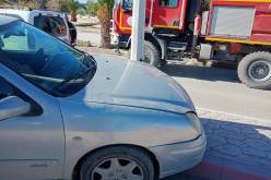 تبسة: وفاة شخص بعد إصطدام سيارته بعمود إنارة