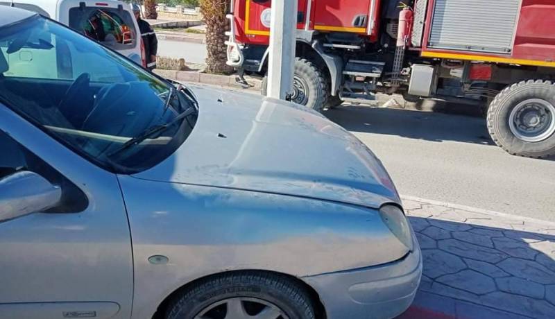 تبسة: وفاة شخص بعد إصطدام سيارته بعمود إنارة
