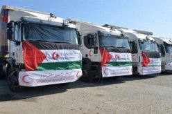 الهلال الأحمر الجزائري.. انطلاق قافلة تضامنية إلى الصحراء الغربية