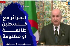 الرئيس تبون الجزائر ستبقى وفية لمبادئها الأصيلة المنادية بإعلاء الحق