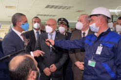 الرئيس الموريتاني يزور مجمع إنتاج اليوريا والأمونياك بأرزيو